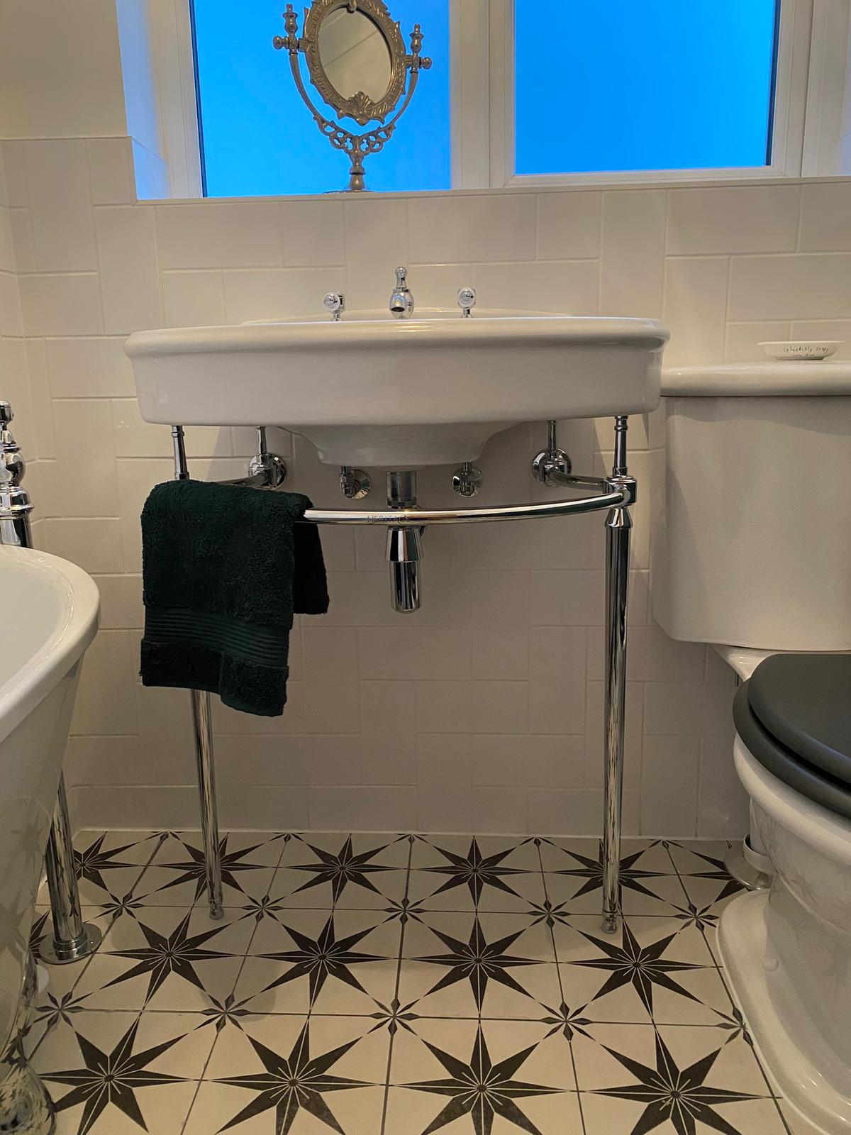 Star Tiles And Bathroom